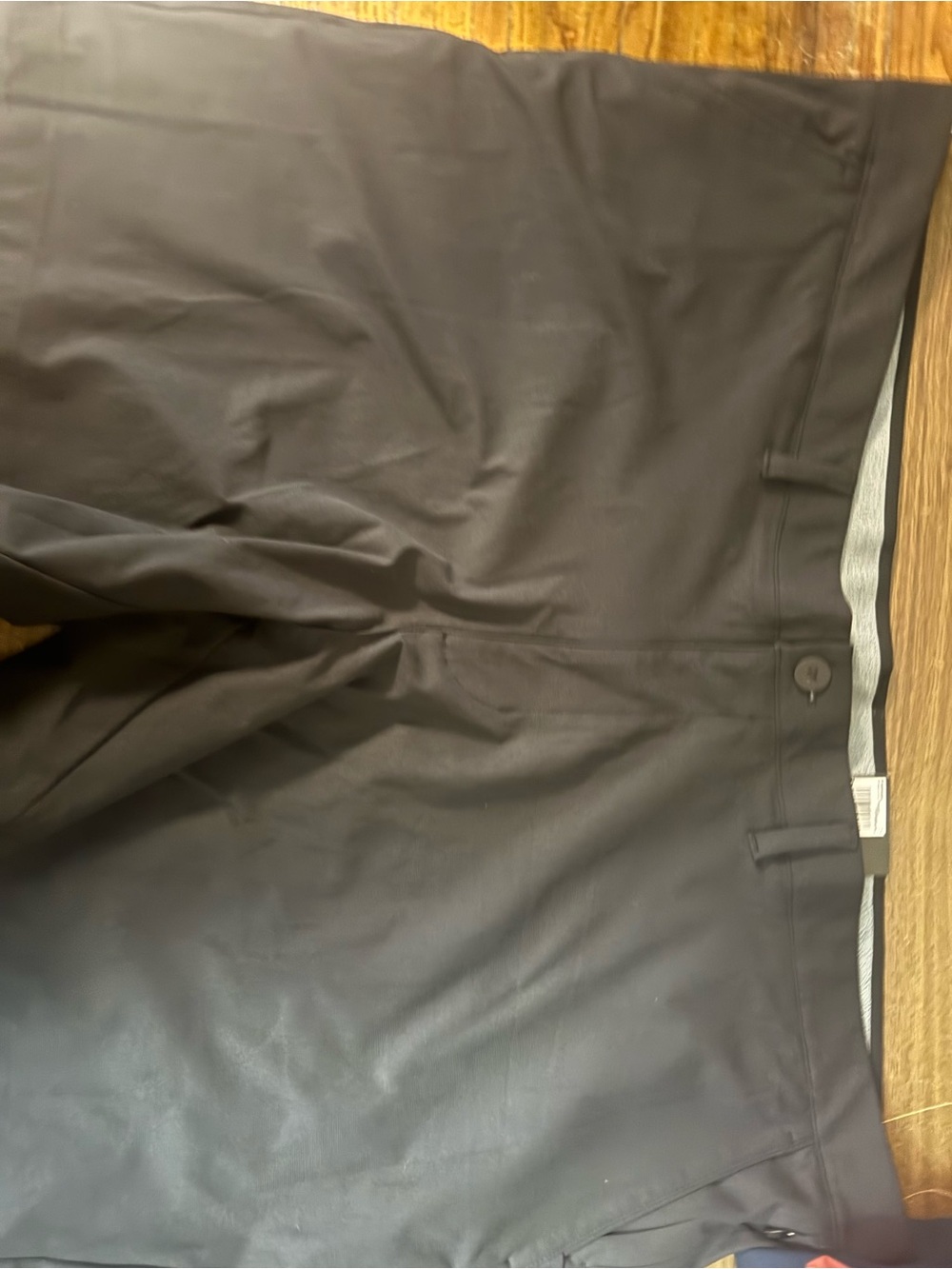 Men's Black Cargo Shorts — Lightweight Stretch